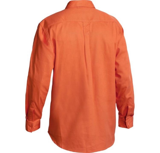 Picture of Bisley,Closed Front Cotton Drill Shirt